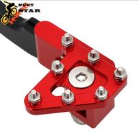 Rear Foot Brake Pedal Lever Levers For Honda CRF250R CRF450R 2005-2022 CRF450RX CRF250RX Motorcyle CNC Electric Dirt Pit Bike raudona