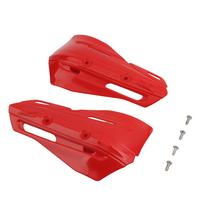 Universal Dirt Pit Bike Motorcycle Hand Protector Enduro Motocross Accessories Handguards For KTM Kawasaki Yamaha Honda Suzuki raudona