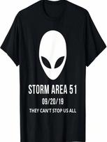 Storm Area 51 Alien T-Shirt S įvairiaspalvis