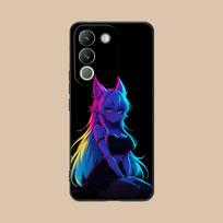 Anime Cute Fenrys Mobile Phone Case for VIVO V60 V50 V40 V30 V29 V27 V25 V23 Pro Lite 5G Colorful Printing Cover Cover Luxury vivo V60