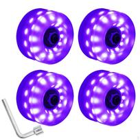 Light up Roller Skate Wheel Indoor/Outdoor LED FourWheel WearResistant Skating Equipment