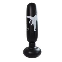 160cm Inflatable Boxing Bag Training Inflatable Punching Stand Boxing Punching Bag  Children juoda