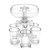 Clear for Bar, Party, Home Food Grade Wine Set Wine Dispenser Beer Dispenser Rack Bar Accessories no light