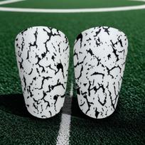 2025 Men's & Boys' Water-Print Anti-Collision Shin Guards with Fixing Sleeve - Professional Football Protection