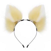 Cute Plush Halloween Cat & Fox Ear Headband for Cosplay