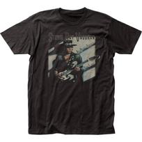Stevie Ray Vaughan Texas Flood Unisex T-shirt Music Classic Concert Band Tee Black Graphic Tee M
