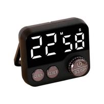 LED Display Digital Kitchen Timer Large Screen Kitchen Reminder Timer  Student Use juoda