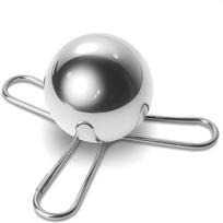 Espresso Cooler Frozen Ball for Coffee Stainless Steel Ice Hockey Holder  Whiskey Style 1