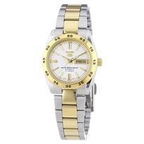 Imported from overseas to SEIKO Seiko White Gold SYMG42K1 Japan 5, 5, Day-Date Calendar, Automatic/Manual Winding, Ladies' Watch, Dial, Indices,