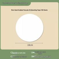 Food-Grade Parchment Paper for Steaming, Baking & Outdoor Use apvalios spalvos