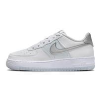 (GS) Nike Air Force 1 'White Light Blue Silver' Kids' FV3981-100 EU 36
