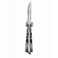 Treniruočių peilis Butterfly be ašmenų 22cm - black dragon