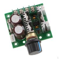 12V-40V 10A PWM nuolatinės srovės variklio valdiklis su rankenėlės reguliatoriumi