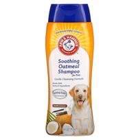 Arm & Hammer, Raminantis avižų šampūnas šunims, vanilės ir kokoso kvapo, 20 fl oz (591 ml)