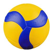 PU Volleyball, Outdoor No.5 Training Hard Indoor Volleyball Large Event Volleyball Upgrade Outdoor Beach Air Volleyball geltona