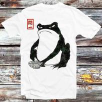 Matsumoto Hoji Japanese Frog Toad T Shirt B993 XL