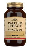 SOLGAR kalcio citratas su vitaminu D3 - 60 tablečių