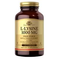 SOLGAR L-lizinas 1000 mg - 100 tablečių