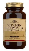 SOLGAR B grupės vitaminų kompleksas su vitaminu C nuo streso - 250 tablečių