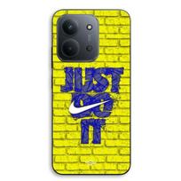 Case For Xiaomi Redmi 15C 5g logo just do it color blue front yellow Maniacase juoda