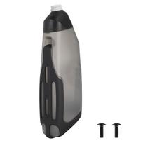 Aerodynamic Bike Water Bottle Set 600ml MTB Road Bike Cycling Water Bottle Bicycle Frame Down Tube Kettle Cycling Drinking Cup juoda pilka spalva