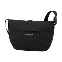 Montbell messenger bag L madingas prekės ženklas maža rankinė lauko sportui maža portfelio tipo rankinė vyriška ir moteriška petinė rankinė kasdienė universali ir lengva 3L juoda