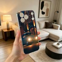 V-Vintage B-Beetle Cars Phone Case Transparent Silicone Soft For iPhone 17 16 15 14 13 12 11 Mini Pro Max Plus iPhone14ProMax