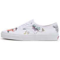 Vans Authentic Classic Casual Skateboarding Shoes Unisex White Chinese Style Printing 'White Pink Black' Men's VN0A5KRDAT3 EU 42