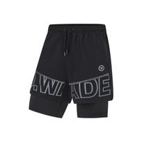 Li-Ning Way Of Wade Graphic 2-in-1 Shorts 'Black' Men's AKST539-1 L