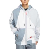 Nike Kyrie Irving Zipper Basketball Sports Fleece Lined Hooded Jacket Gray Men's BV9286-100 XXXXL