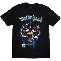 Motorhead unisex marškinėliai: 50 metų Airbrush Warpig (Juoda) (Mažas) 3XL