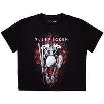 Sleep Token Ladies Crop Top: The Love You Want (Black) (Large) 3XL