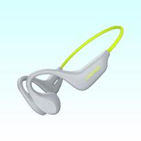 Lanston IPX8 Bone Conduction Swimming Headphones pilkai žalia spalva