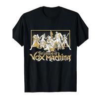 's Retro Anime Vox Machina Inspired T-Shirt - The of Vox Machina TV Show & D&D Campaign Graphic Tee, Loose Fit Short Sleeve Shirt with Iconic S juoda