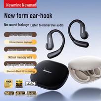 Newmine OWS-21 Open-Ear Bluetooth Headphones juoda
