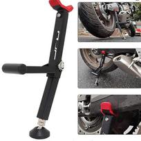 AnXin Motorcycle Wheel Support Side Stand Temple Bracket Rack For KTM YAMAHA HONDA YAMAHA SUZUKI Electric Dirt Bike Tool raudona