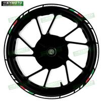For Aprilia RS660 RS 660 racing motorcycle accessories wheel stickers 17 inch front and rear rims reflective decals stickers