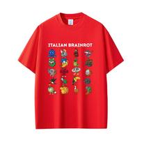 Funny Italian Brainrot Graphic T Shirts Six Seven 67 Number Meme Tshirt Unisex Women Casual Loose Oversized Short Sleeve Tshirts 4XL