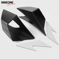 For Honda CBR650R CBR 650R 2019-2023 Front Winglets Fairing Aero Winglet Side Cover Aerodynamic Wing CBR 650 R GSX250R GSX 250R matinė juoda spalva
