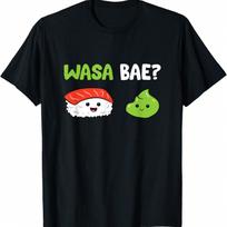Sushi Maki Shirt Soup Funny Soy Sauce Sweet Gift Tempura T-Shirt S įvairiaspalvis