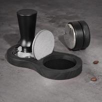 Coffee Tamper Silicone Mat Double Slot Holder Pad for Espresso Tamping Easy Clean for Home Barista Station one size