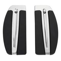 Motorcycle Driver Footboard Inserts Shifter Foot Pegs For Harley Slipstream Softail Dyna