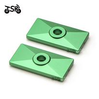 For Kawasaki NINJA400 NINJA500 Z400 Z500 Z 400 500 SE ABS Motorcycle Trim Cover Screw Chain Adjuster Swingarm End Cap žalia