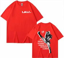 Singer Lali Esposito LA QUE LE GANA AL TIEMPO 2026 Tour Tshirt Unisex Women Fashion Vintage Street T Shirts Comfort Cotton T Shirt S