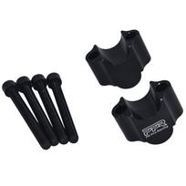 22MM Bar 7/8  Handlebar Rised Clamp Increase the Handle Bar Height Adapter Clamp  Dirt Pit Bike Motocross juoda