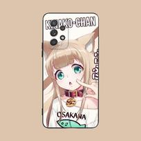 Anime Kinako Hara Mobile Phone Case for Samsung Galaxy M55 54 42 35 34 33 32 23 22 15 14 13 12 F55 5G Colorful Cover Pretty Galaxy M55