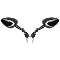 For Vespa GT GTS GTV 60 Sprint 125 200 250 300 ie Primavera 50 125 GTS300 Motorcycle Rearview Rear View Side Mirror with Light juoda