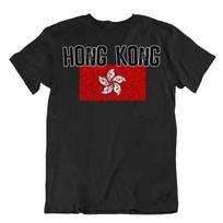 Flag T-Shirt Hong Kong Fashion Country Keepsake Gift Pride Logo 4XL