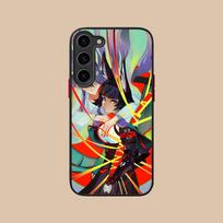 Zenless Zone Zero Hoshimi Miyabi Phone Case for Samsung Galaxy S25 S24 S23 S22 S21 Plus FE Ultra Colorful Silicone Cover Pretty Galaxy S25