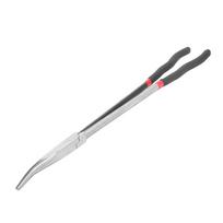 High Temperature Quenching Long Handled Pliers 25° Bent Nose Extra Long Pliers  Working